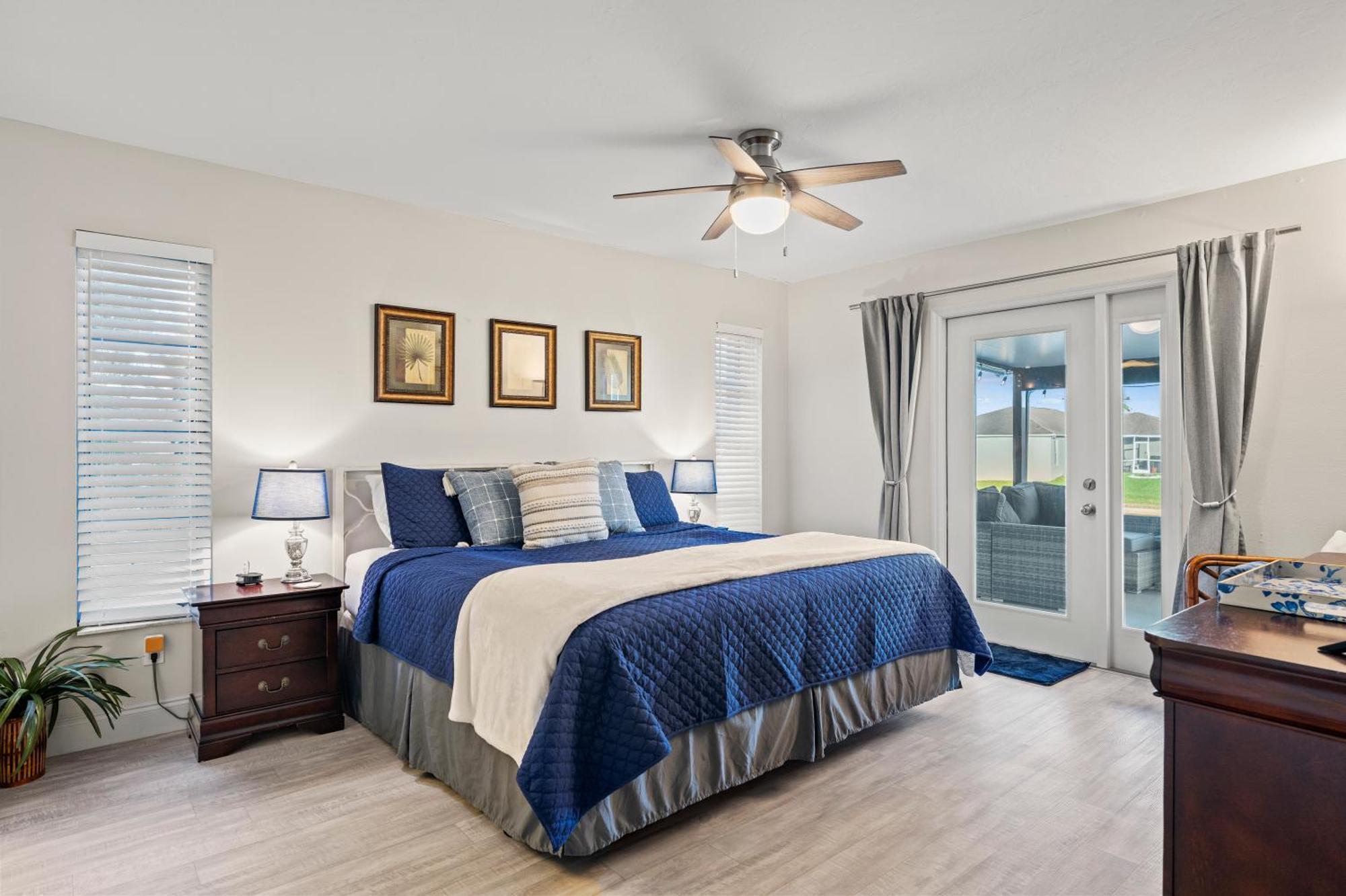 Serenity Waterfront Villa With King Suite, Private Pool, Great Lanai Enclosure And Long Water Views Cape Coral Exterior photo