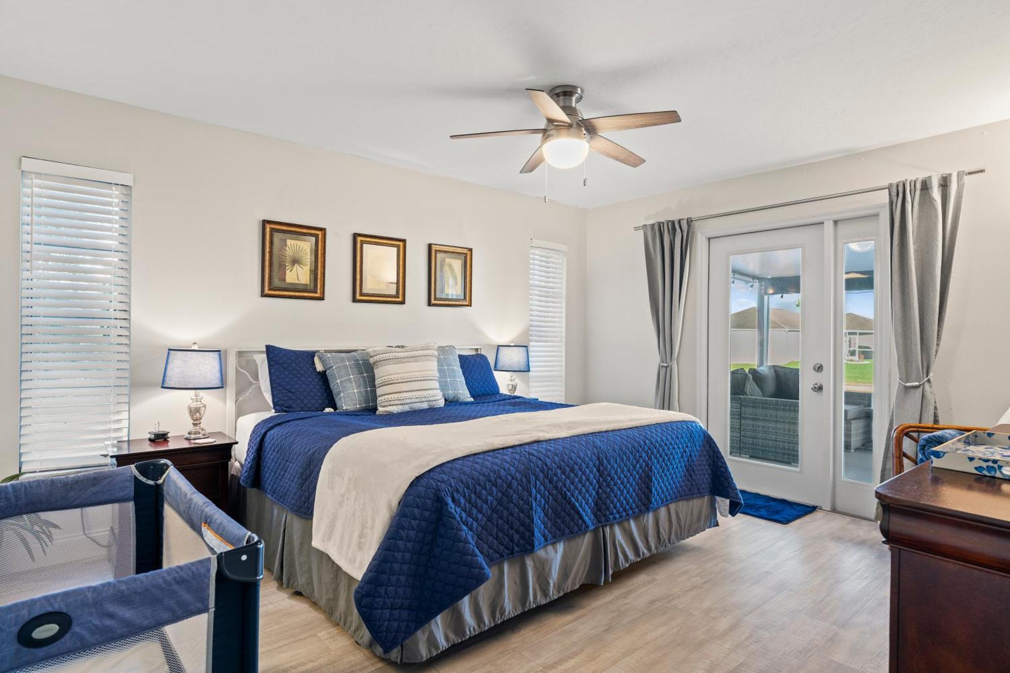 Serenity Waterfront Villa With King Suite, Private Pool, Great Lanai Enclosure And Long Water Views Cape Coral Exterior photo